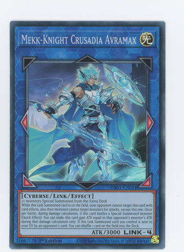 RA01-EN044 - Mekk-Knight Crusadia Avramax - Super Rare - 25th Anniversary Rarity Collection