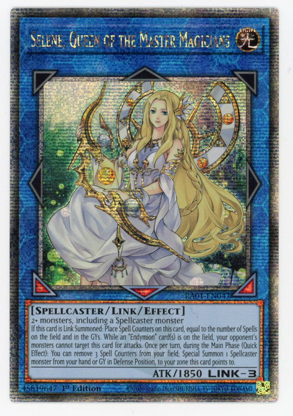 RA01-EN047 - Selene, Queen of the Master Magicians - Quarter Century Secret Rare - Effect Link Monster - Rarity Collection