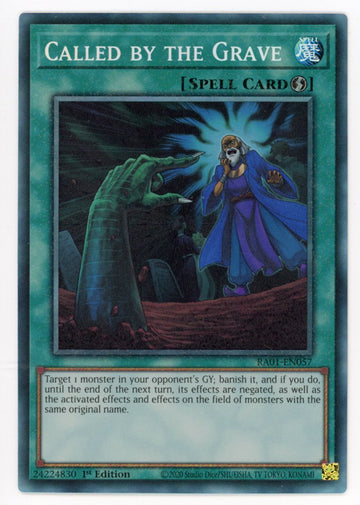 RA01-EN057 - Called by the Grave (PCR) - Collector's Rare - 25th Anniversary Rarity Collection