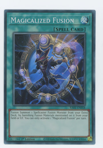 RA01-EN058 - Magicalized Fusion - Super Rare - 25th Anniversary Rarity Collection