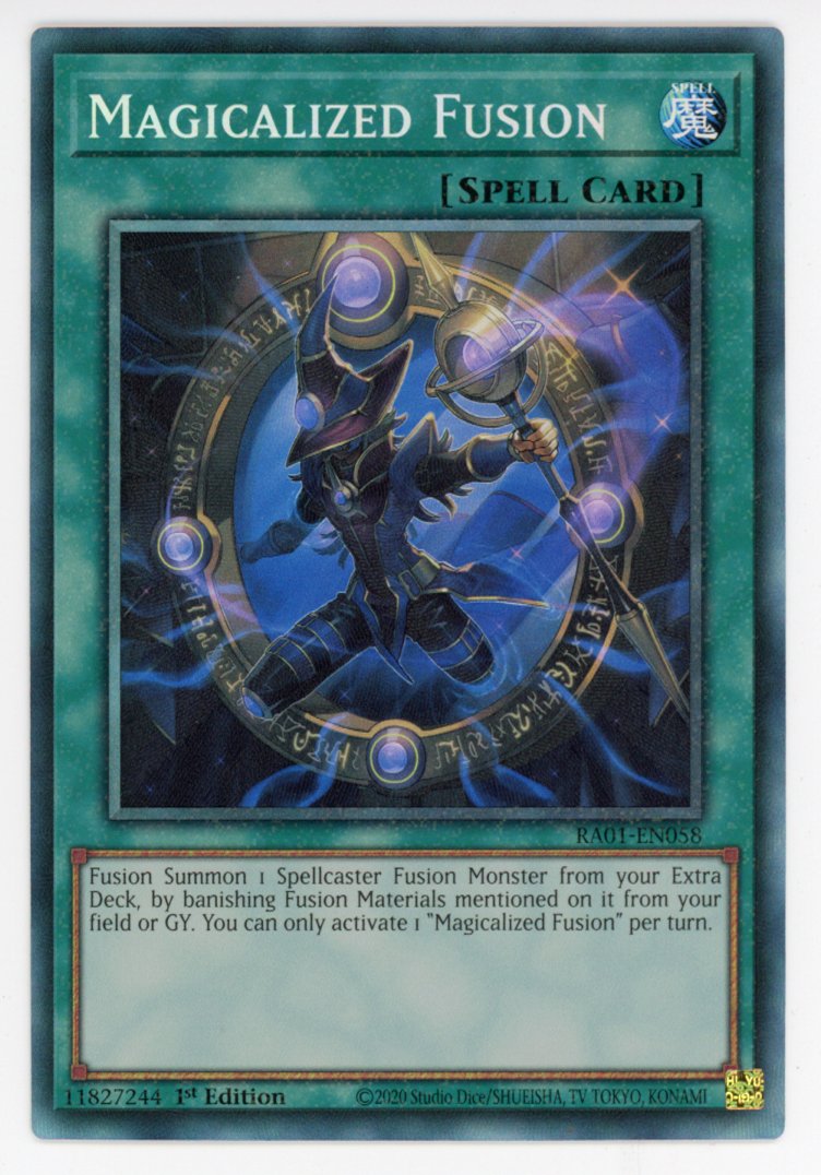 RA01-EN058 - Magicalized Fusion - Collector's Rare - Normal Spell - Rarity Collection