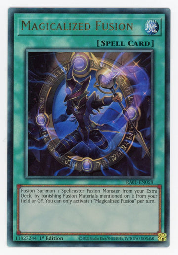 RA01-EN058 - Magicalized Fusion (PUR) - Ultimate Rare - 25th Anniversary Rarity Collection