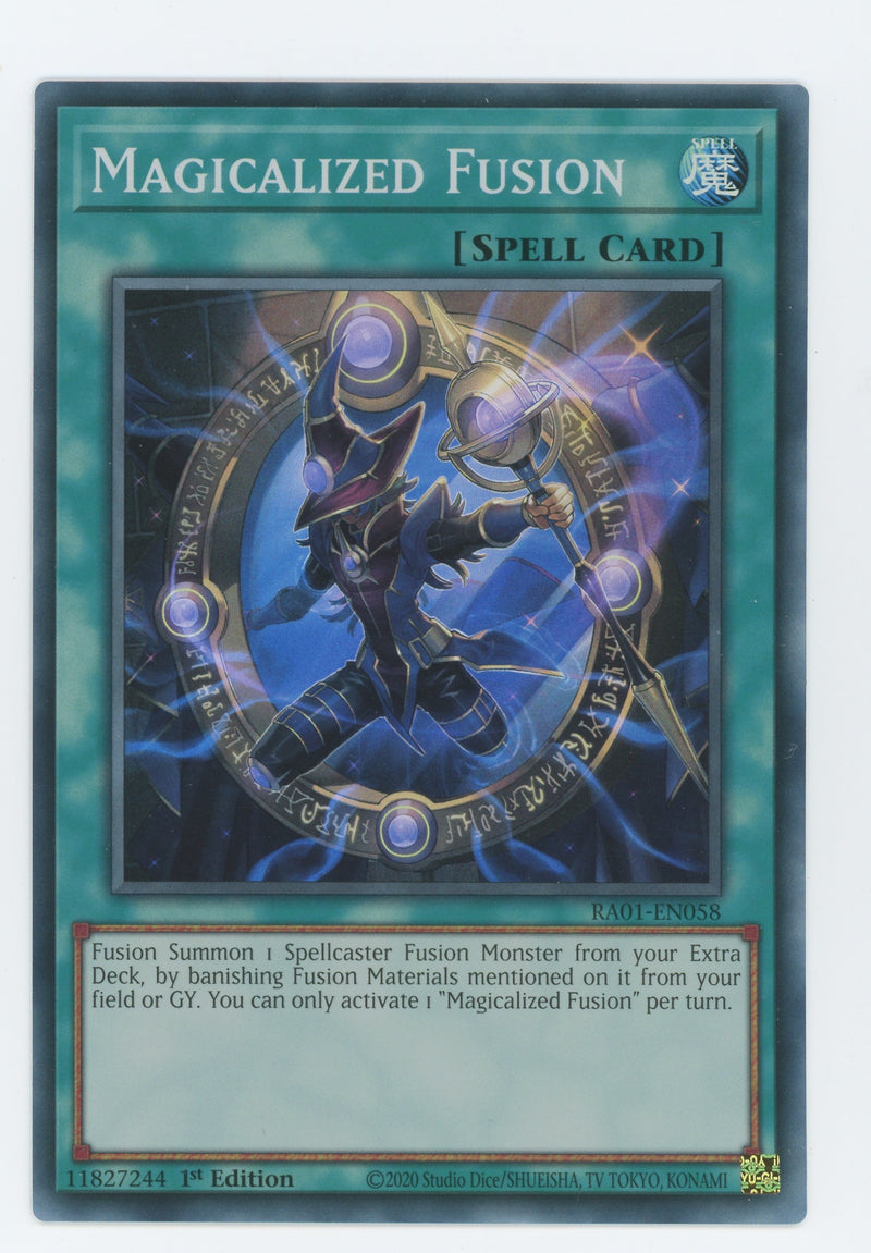 RA01-EN058 - Magicalized Fusion - Super Rare - Normal Spell - Rarity Collection