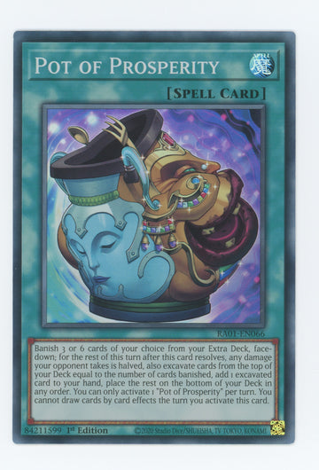 RA01-EN066 - Pot of Prosperity - Super Rare - 25th Anniversary Rarity Collection