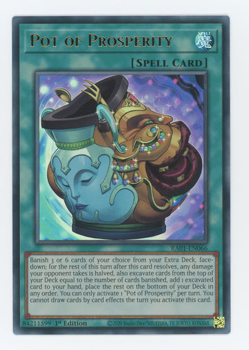 RA01-EN066 - Pot of Prosperity (UR) - Ultra Rare - 25th Anniversary Rarity Collection