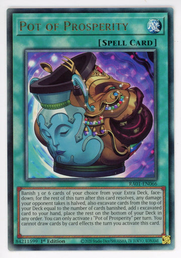 RA01-EN066 - Pot of Prosperity (PUR) - Ultimate Rare - 25th Anniversary Rarity Collection