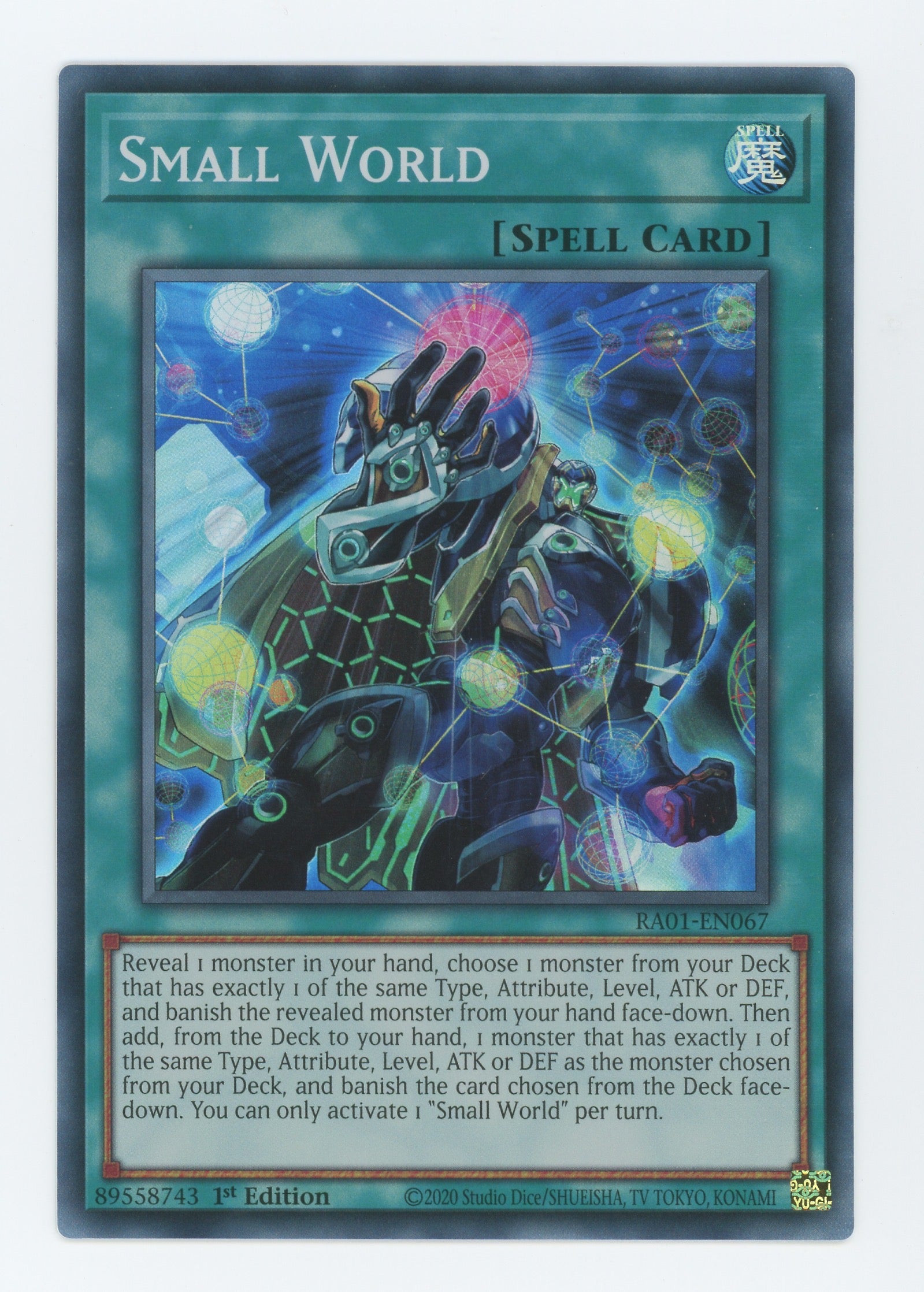 RA01-EN067 - Small World - Super Rare - Normal Spell - Rarity Collection