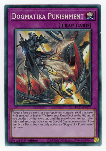 RA01-EN076 - Dogmatika Punishment - Platinum Secret Rare