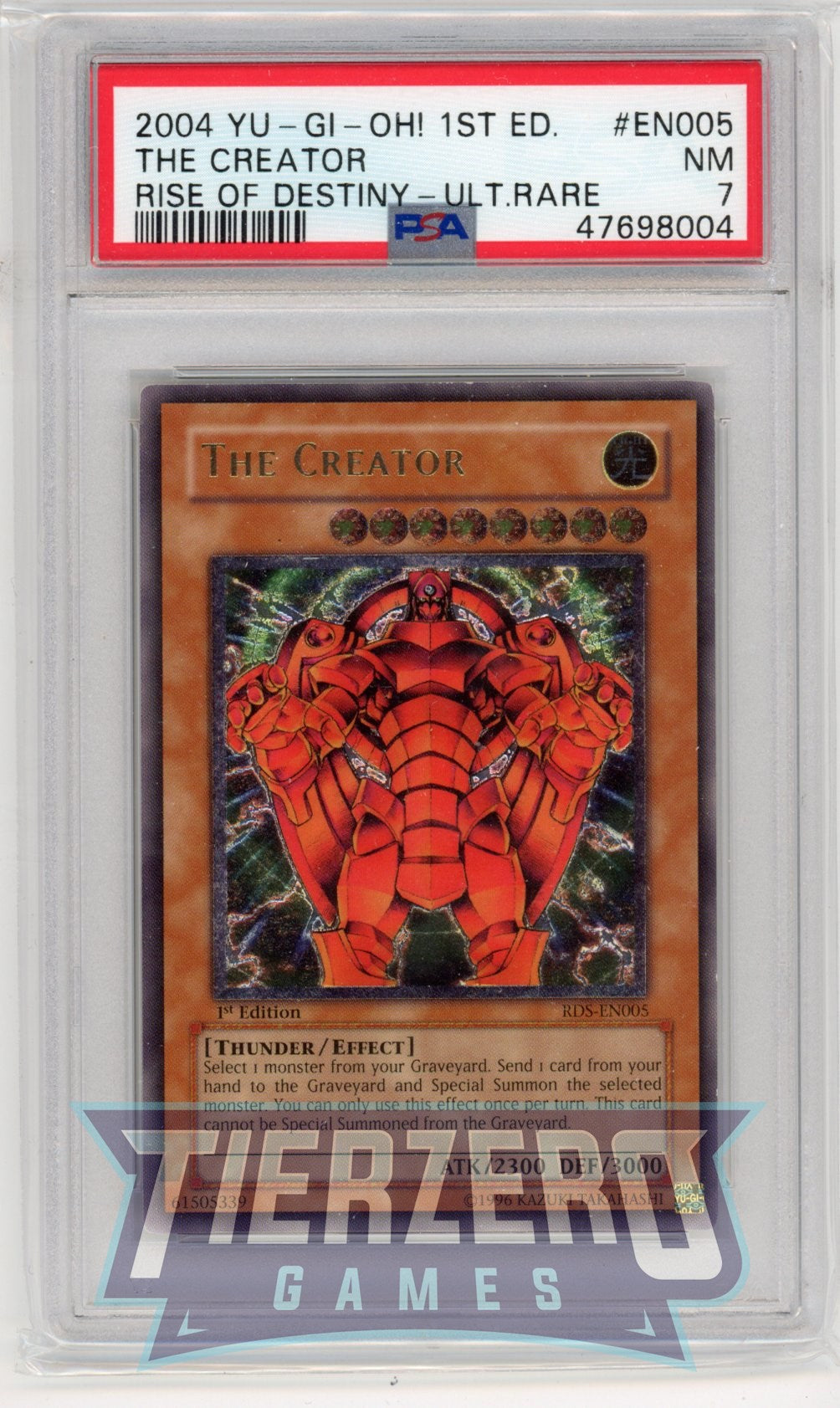 RDS-EN005 - The Creator - Ultimate Rare - PSA 7 - 1st Edition