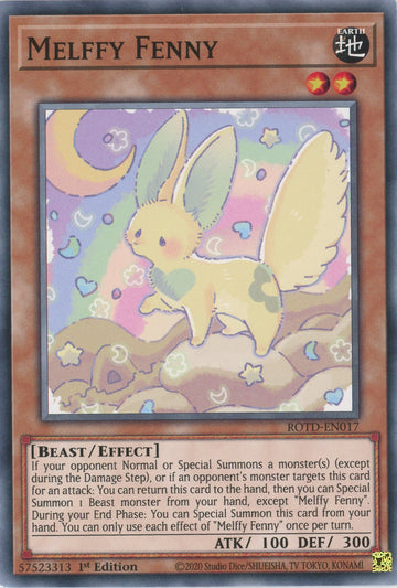 ROTD-EN017 - Melffy Fenny - Common - Rise of the Duelist