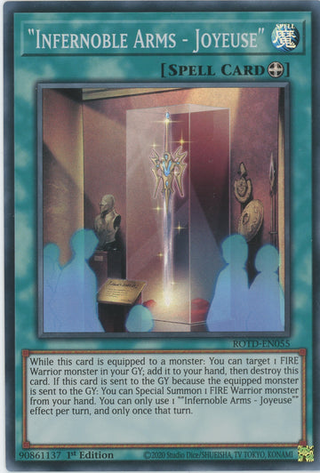 ROTD-EN055 - "Infernoble Arms - Durendal" - Super Rare - Rise of the Duelist