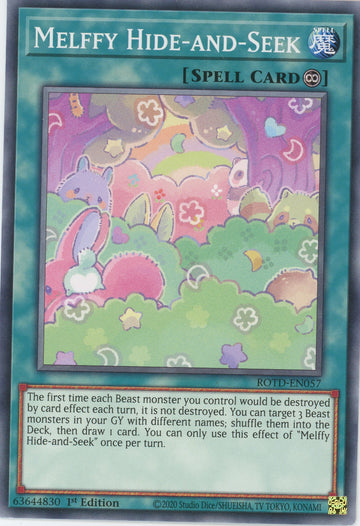 ROTD-EN057 - Melffy Hide-and-Seek - Common - Rise of the Duelist