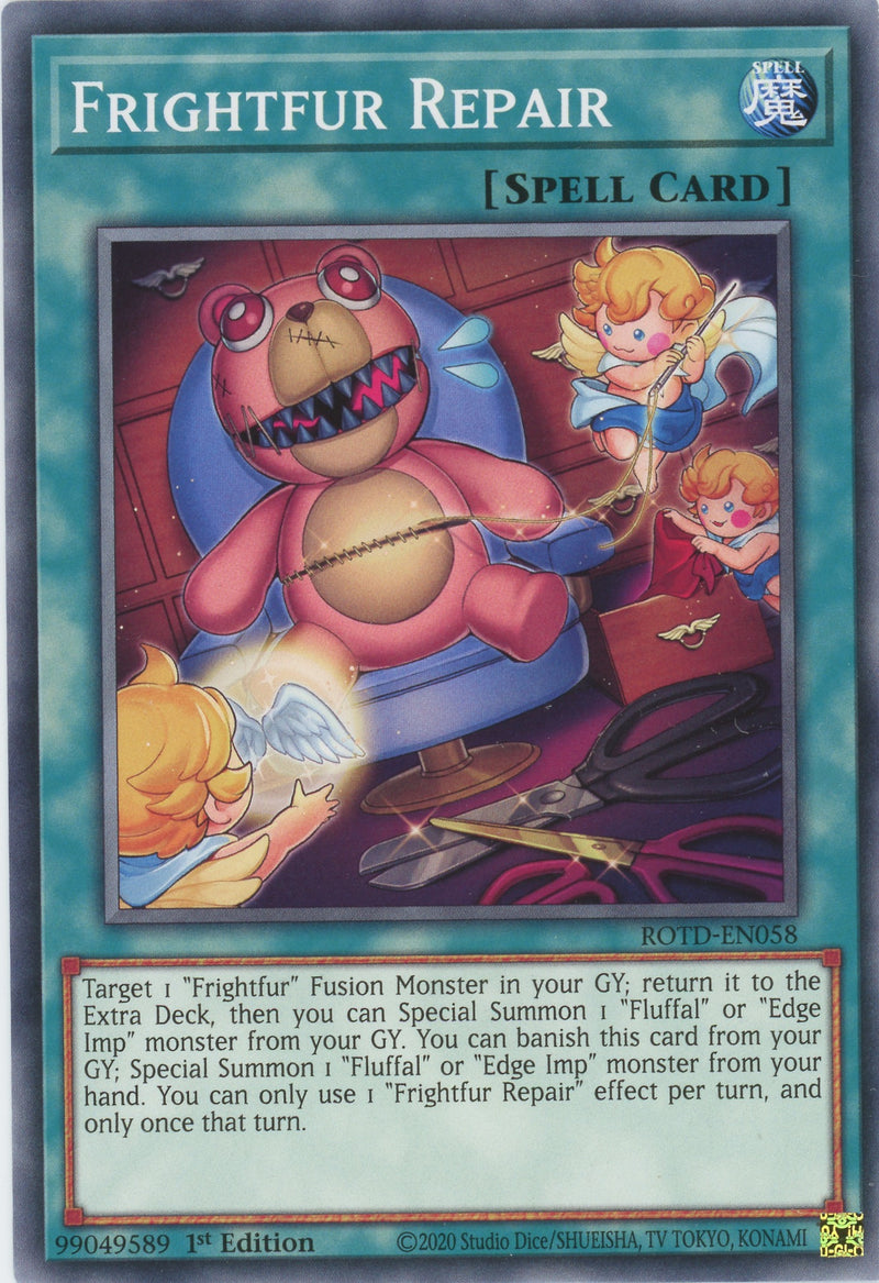 ROTD-EN058 - Frightfur Repair - Common - Normal Spell - Rise of the Duelist