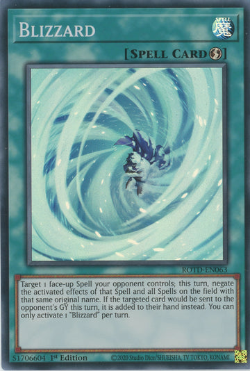 ROTD-EN063 - Blizzard - Super Rare - Rise of the Duelist