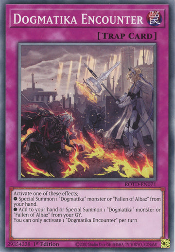 ROTD-EN071 - Dogmatika Encounter - Common - Rise of the Duelist