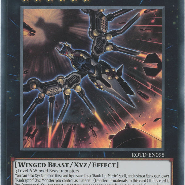 ROTD-EN095 - Raidraptor - Revolution Falcon - Air Raid - Super Rare - ROTD-EN095 - Raidraptor - Revolution Falcon - Air Raid - Super Rare -