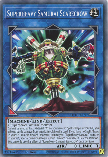 ROTD-EN097 - Superheavy Samurai Scarecrow - Common - Rise of the Duelist