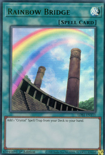 LDS1-EN111 - Rainbow Bridge (Green) - Ultra Rare - Legendary Duelists: Season 1