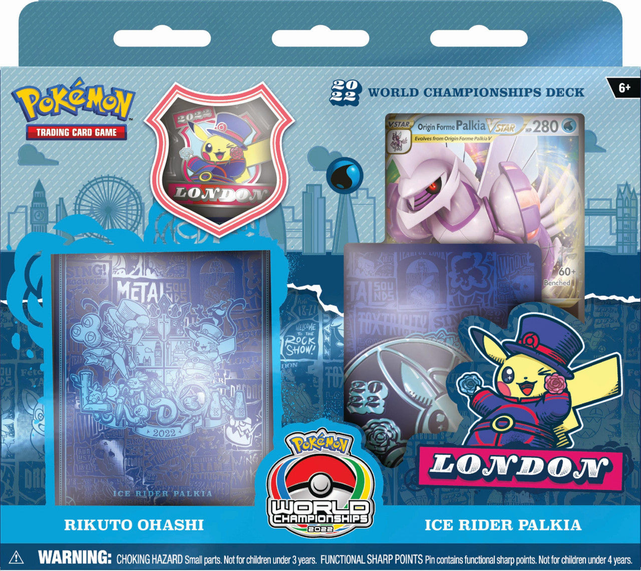 Pokemon World Championship 2022 Deck Rikuto Ohashi - Ice Rider Palkia