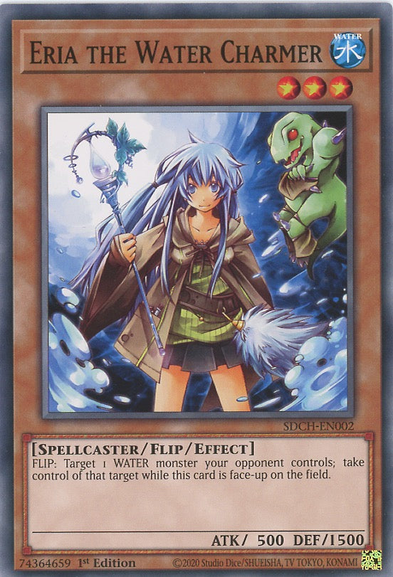 SDCH-EN002 - Eria the Water Charmer - Common - Flip monster - Structure Deck Spirit Charmers