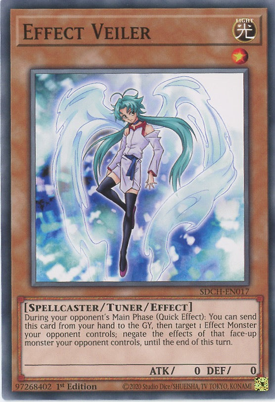 SDCH-EN017 - Effect Veiler - Common - Effect Tuner monster - Structure Deck Spirit Charmers