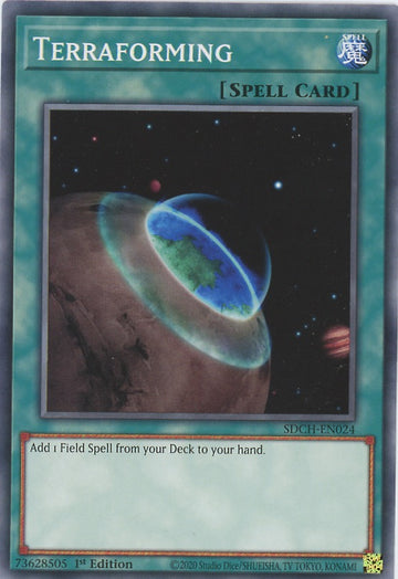 SDCH-EN024 - Terraforming - Common - Structure Deck: Spirit Charmers