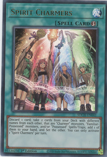 SDCH-EN041 - Spirit Charmers - Ultra Rare - Structure Deck: Spirit Charmers