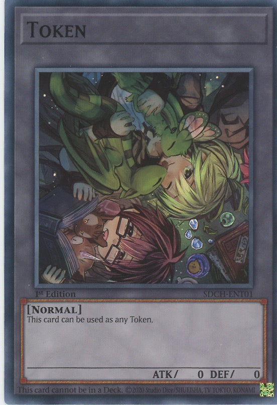 SDCH-ENT01 - Token - Super Rare - Token - Structure Deck Spirit Charmers