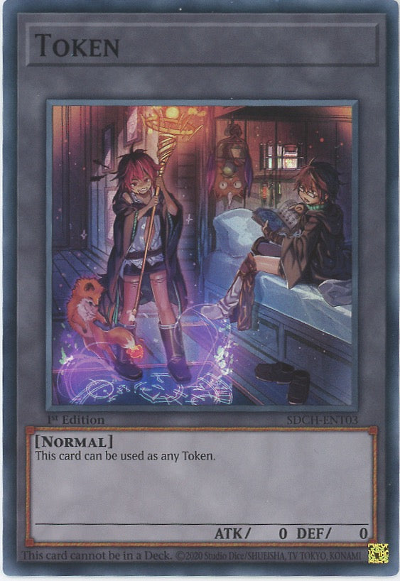 SDCH-ENT03 - Token - Super Rare - Token - Structure Deck Spirit Charmers