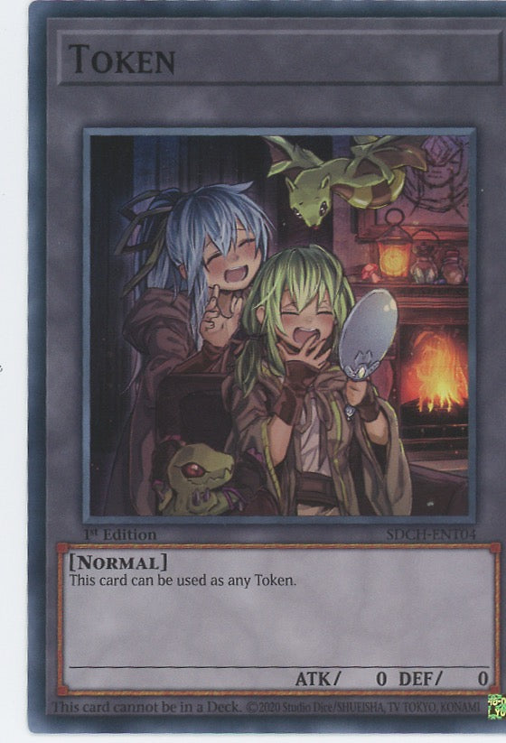 SDCH-ENT04 - Token - Super Rare - Token - Structure Deck Spirit Charmers