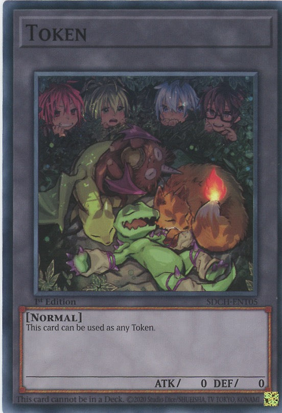 SDCH-ENT05 - Token - Super Rare - Token - Structure Deck Spirit Charmers