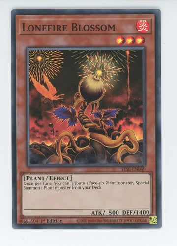SESL-EN040 - Lonefire Blossom - Super Rare - Secret Slayers