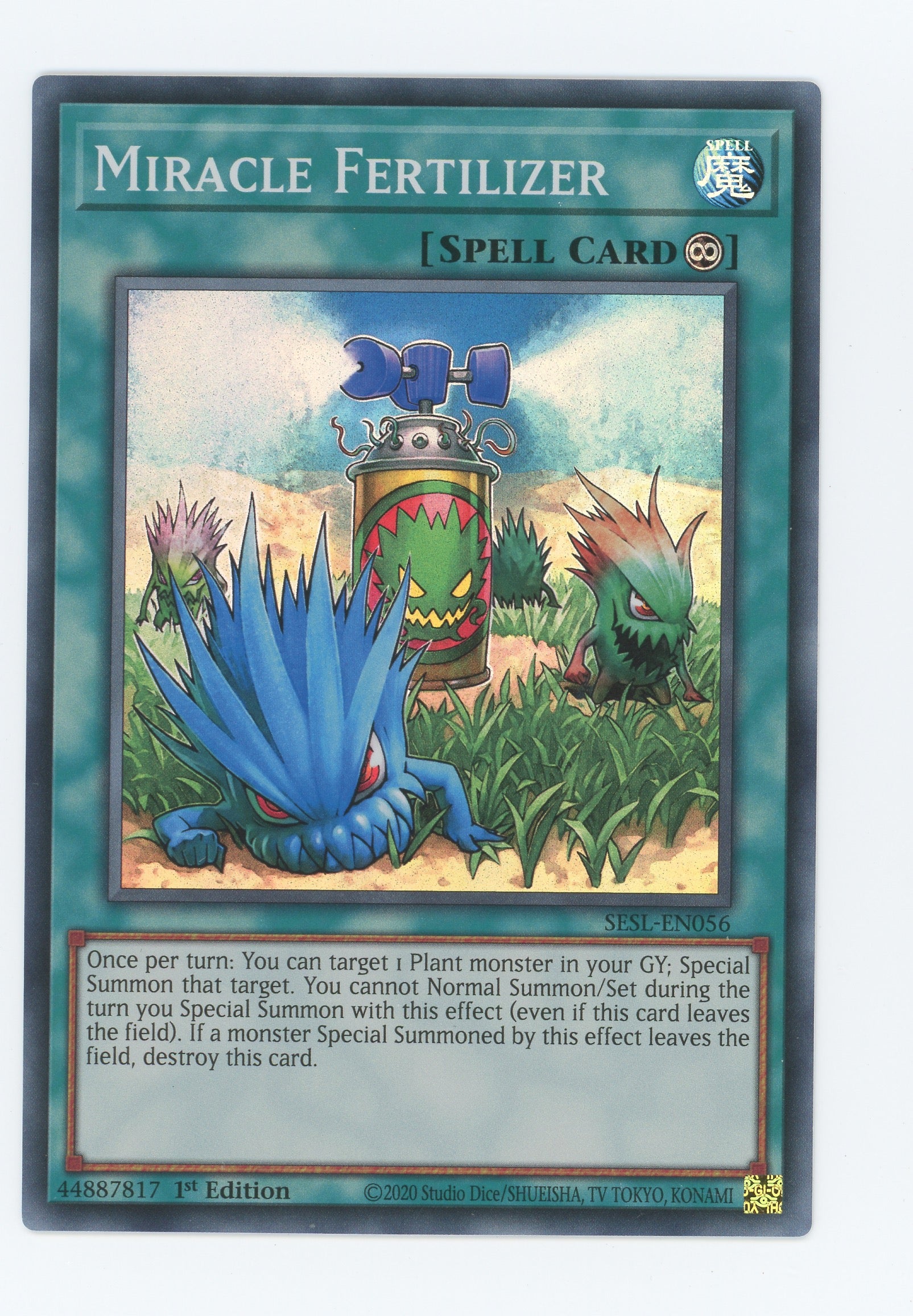 SESL-EN056 - Miracle Fertilizer - Super Rare - Continuous Spell - Secret Slayers