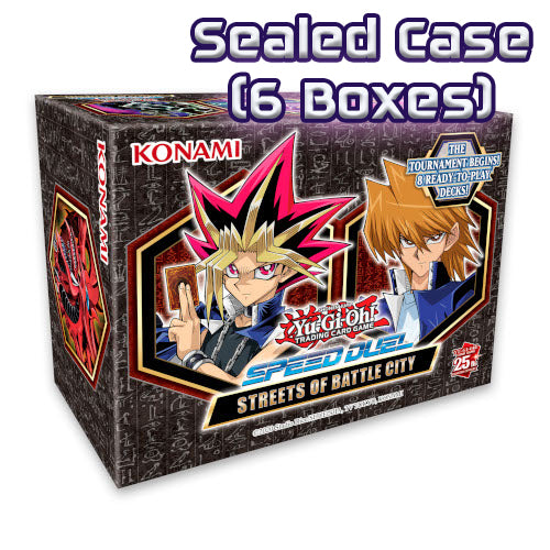 Yugioh Speed Duel Streets of Battle City x6 Sealed Case