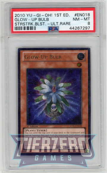 STBL-EN018 - Glow-Up Bulb - Ultimate Rare - Starstrike Blast - 1st Edition - PSA 8