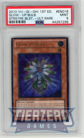 STBL-EN018 - Glow-Up Bulb - Ultimate Rare - Starstrike Blast - 1st Edition - PSA 9