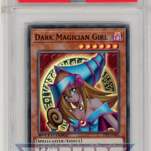 STP1-EN002 - Dark Magician Girl - Super Rare - PSA 10 - A