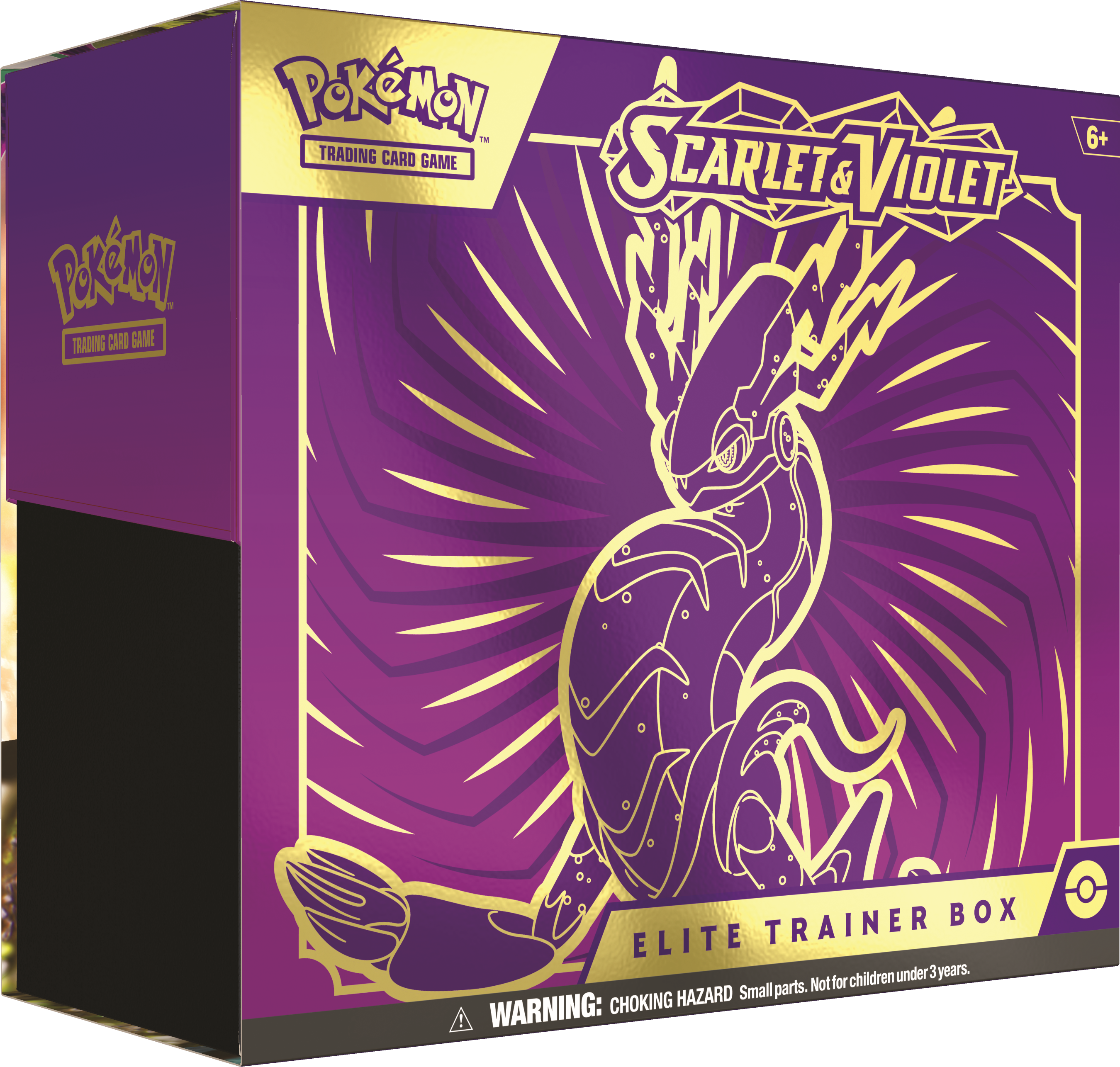 Pokemon Scarlet & Violet Elite Trainer Box Miraidon Purple