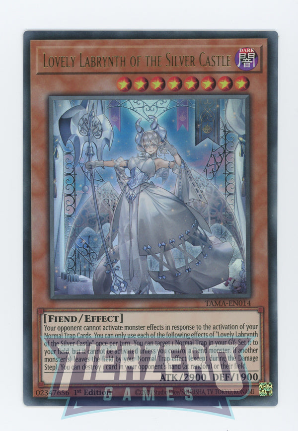 TAMA-EN014 - Lovely Labrynth of the Silver Castle - Ultra Rare - Effect Monster - Tactical Masters