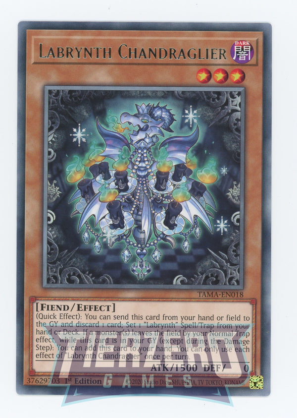 TAMA-EN018 - Labrynth Chandraglier - Rare - Effect Monster - Tactical Masters