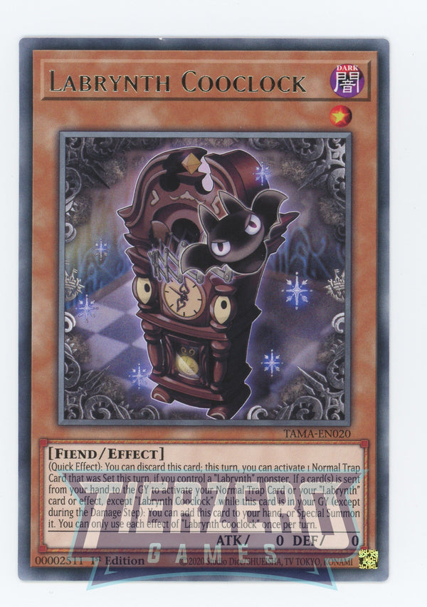 TAMA-EN020 - Labrynth Cooclock - Rare - Effect Monster - Tactical Masters