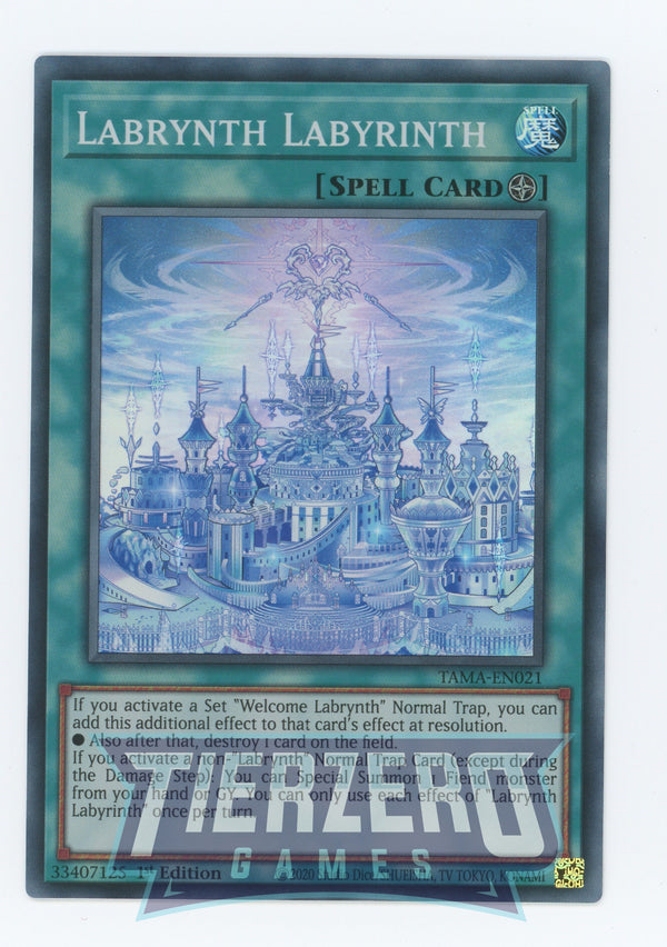 TAMA-EN021 - Labrynth Labyrinth - Super Rare - Field Spell - Tactical Masters