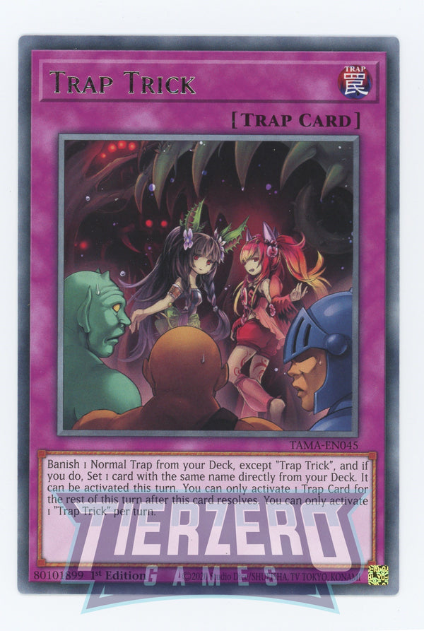 TAMA-EN045 - Trap Trick - Rare - Normal Trap - Tactical Masters