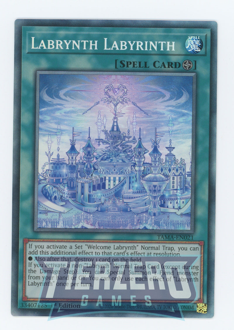 TAMA-EN021 - Labrynth Labyrinth - Collector's Rare - Field Spell - Tactical Masters