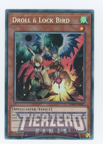 TAMA-EN047 - Droll & Lock Bird - Collector's Rare - Tactical Masters