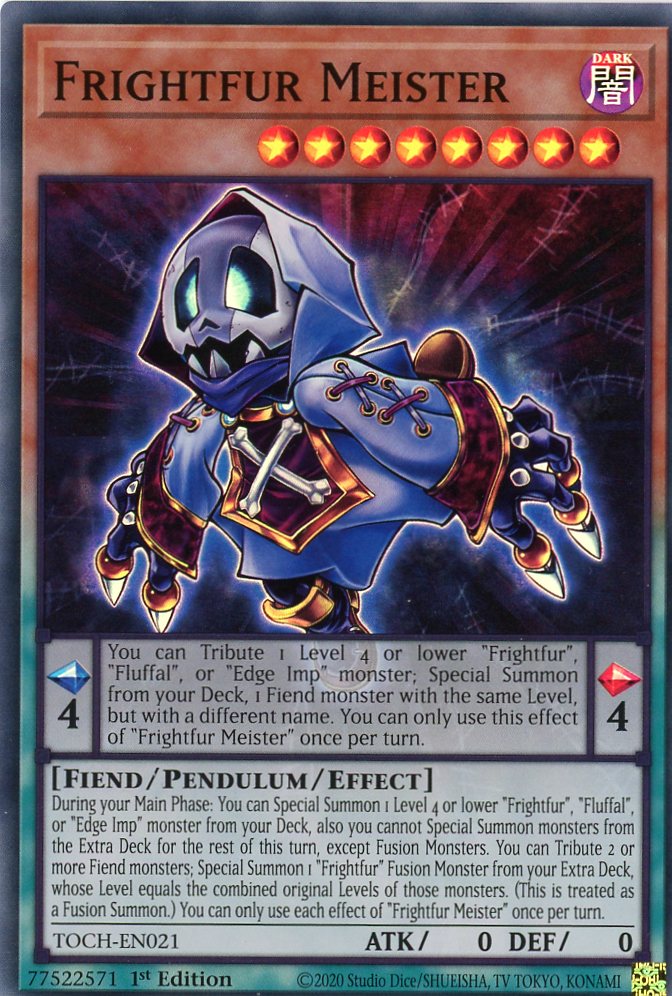TOCH-EN021 - Frightfur Meister - Super Rare - Toon Chaos