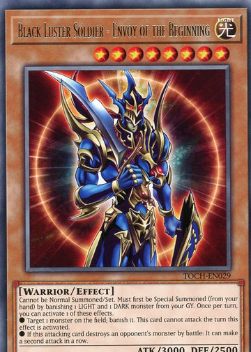 TOCH-EN029 - Black Luster Soldier - Rare - Toon Chaos - 1st Edition