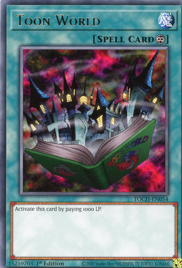 TOCH-EN054 - Toon World - Rare - Toon Chaos - 1st Edition