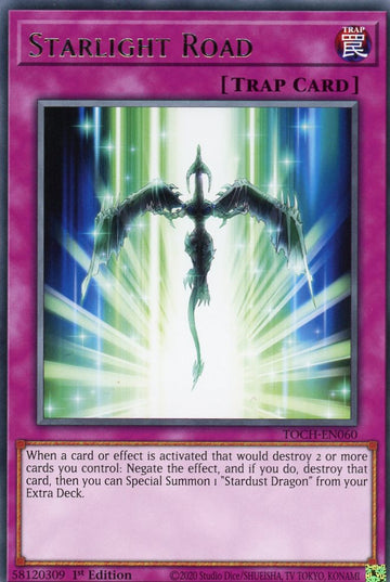 TOCH-EN060 - Starlight Road - Rare - Toon Chaos - 1st Edition