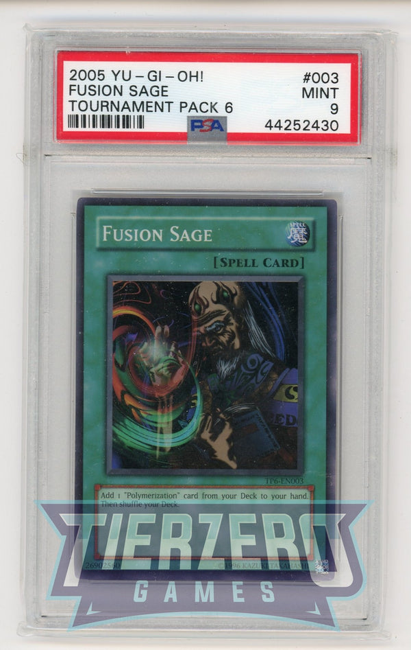 TP6-EN003 - Fusion Sage - Super Rare - PSA 9